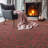 Contemporary WoolOriental Area Rug in Multi Sizes Brown Hand Tufted-391049070