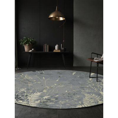 Tapis gris lavable à la machine