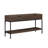 Console Table W/2 Drawers Brown 55x16x30