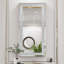 Miroir décoratif de salle de bain rectangulaire