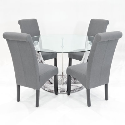 Glass Dining Set
