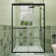 44'' - 48'' W x 72" H Double Sliding Semi-Frameless Shower Door with SGCC Certified Clear Glass