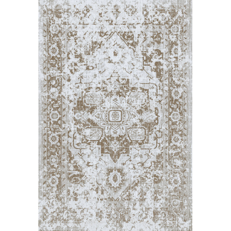 Neve Oriental Area Rug, Rectangle 60 x 110cm