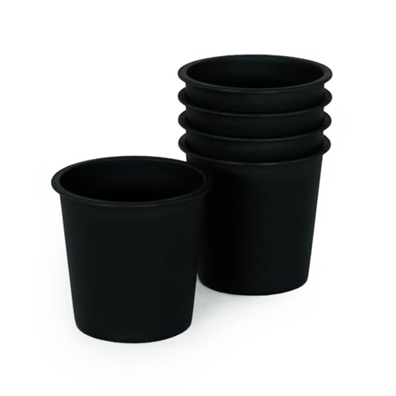 6.3" Round Nursery Plant Pot - Garden Plastic Pots With Drainage