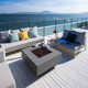 Manhattan 36" Concrete Fire Table