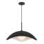 Kirby 22-in Black Pendant