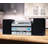 5-in-1 Music Center with Bluetooth Record Player, CD Player, FM Radio & Detached Speakers