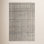 Harris Blue Brown Hand-Hooked Plaid Wool Rug