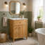 Meuble-lavabo de salle de bain avec lavabo-1272776337