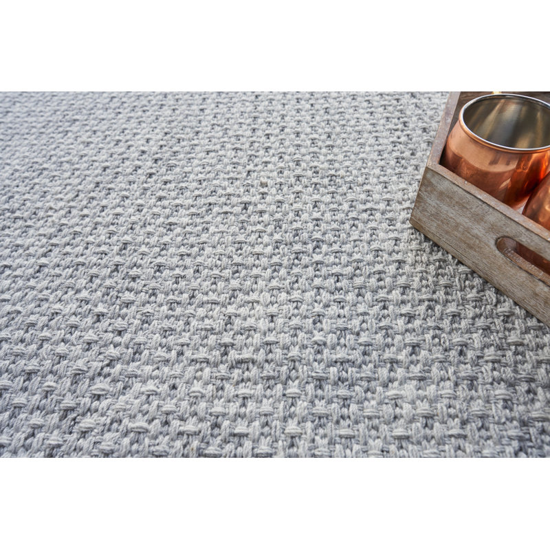 Gamma Area Rug in Silver, Rectangle 12' x 15'