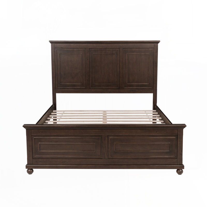 Queen Size Bed, Rich Brown