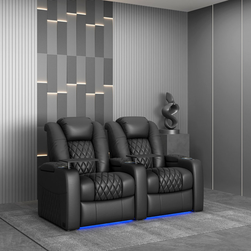 Fauteuil de cinéma inclinable Power Zero Gravity, Black