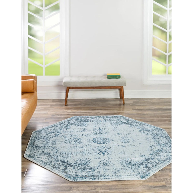 Anneliesse Oriental Indoor Rug, Octagon 7'10" x 7'10"