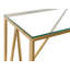 Ademaro 120cm Glass Top Console Table-2098484844