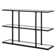 Challen 42'' Glass Top Console Table