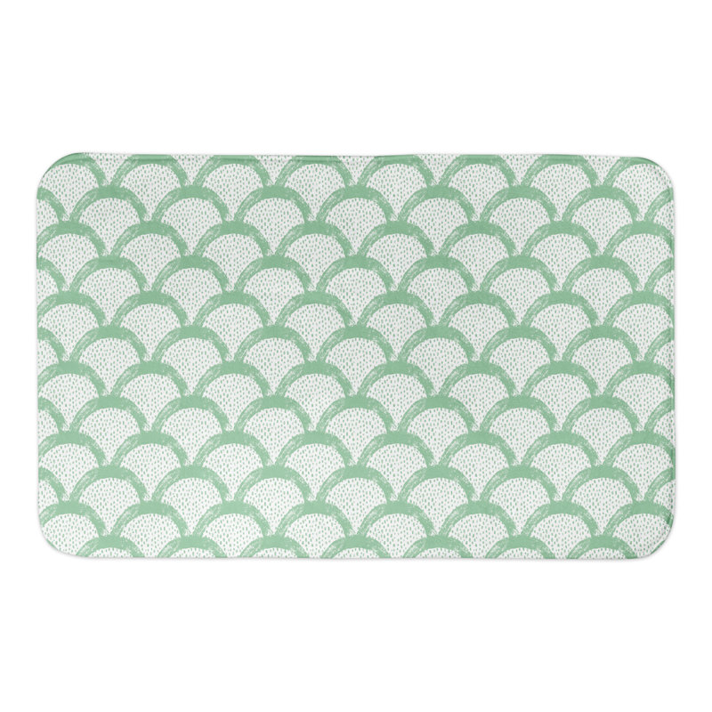 Tapis de bain Federica, Vert