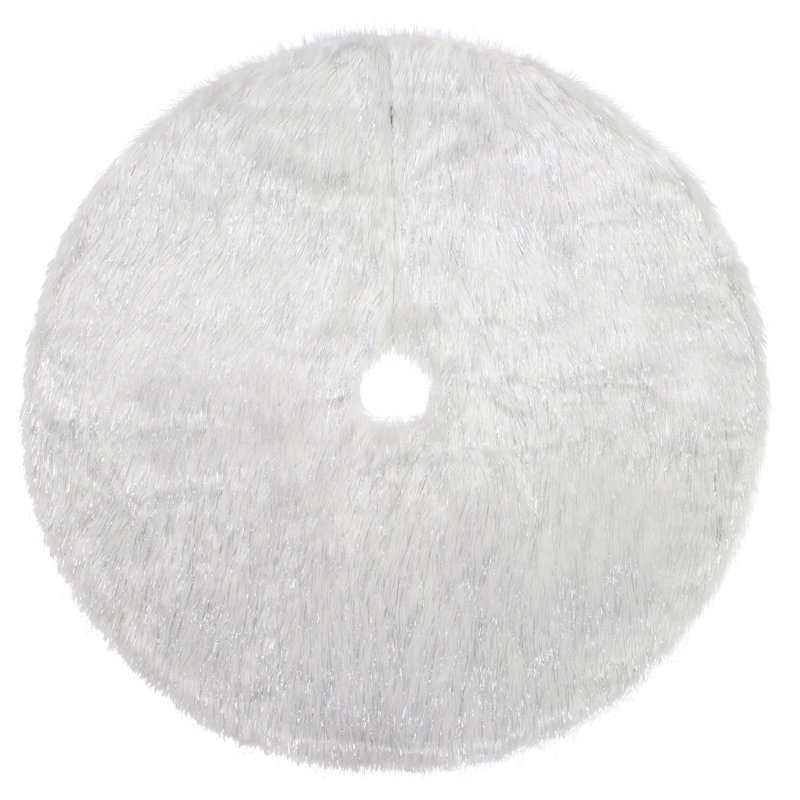 Cache-pied pour sapin, Blanc
