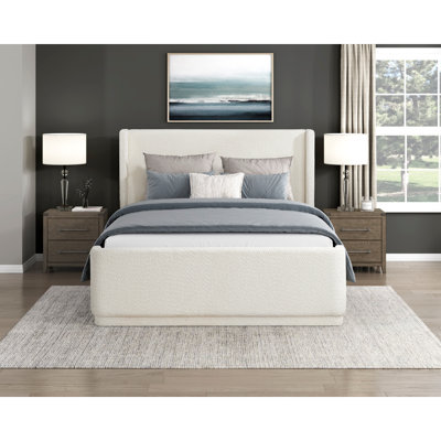 Zara Fully Upholstered Platform Bed