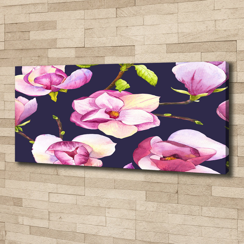 Magnolia - No Frame Print on Canvas