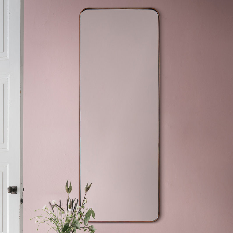 Birte Rectangle Metal Wall Mirror