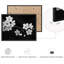 Reproduction florale encadrée pour décoration florale - 11 po x 14 po-116555879-116555880