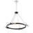 Hornsea 8 - Light Dimmable Wagon Wheel Chandelier