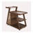Multi Function Rubberwood Rolling Side Utility Cart