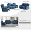 Ensemble de canapé inclinable manuel 3 pièces GS28xx-104699607