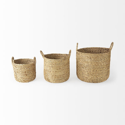 Ensemble de 3 paniers en osier