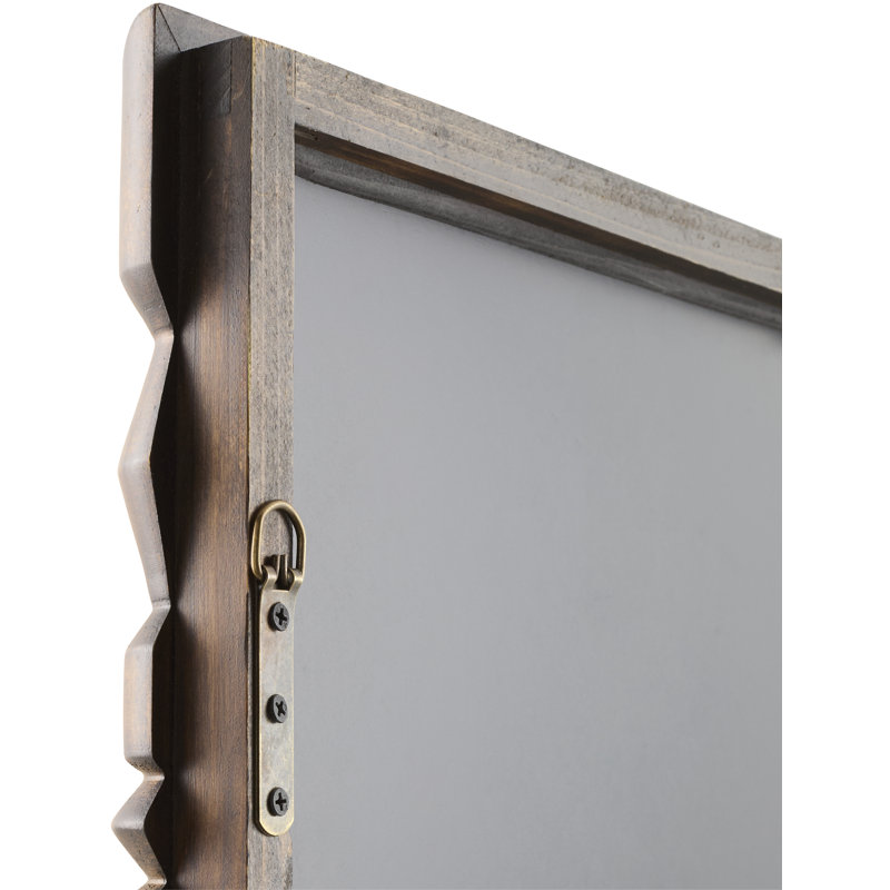 Miroir Elisaveta, Bois brun foncé, 36 po x 24 po