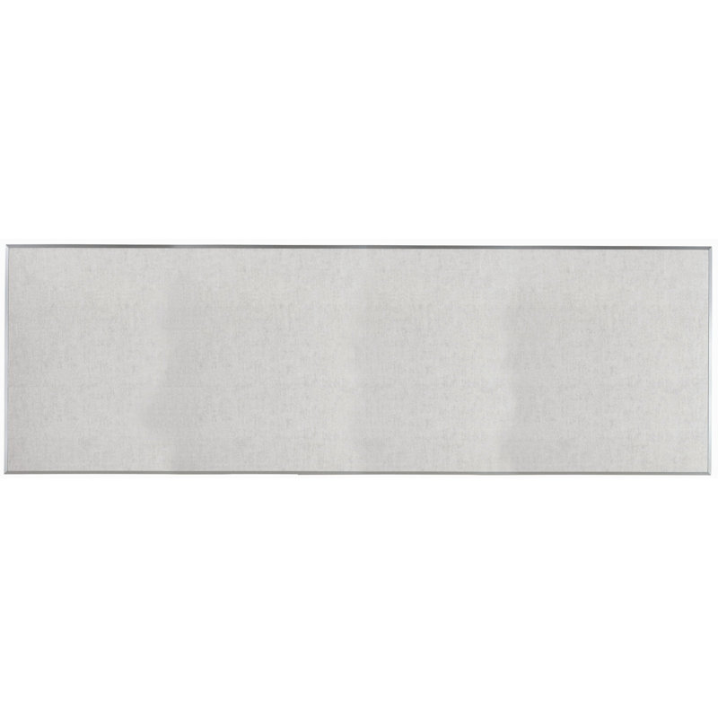 Tableau d'affichage mural en toile de jute, 4' H x 12' L