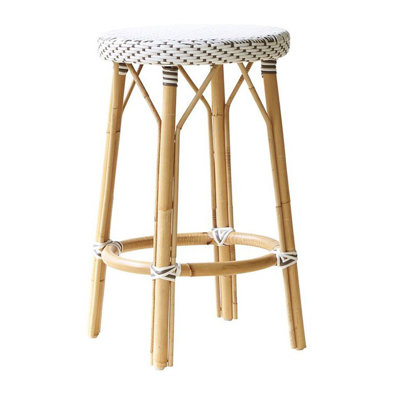 Simone Rattan Stool