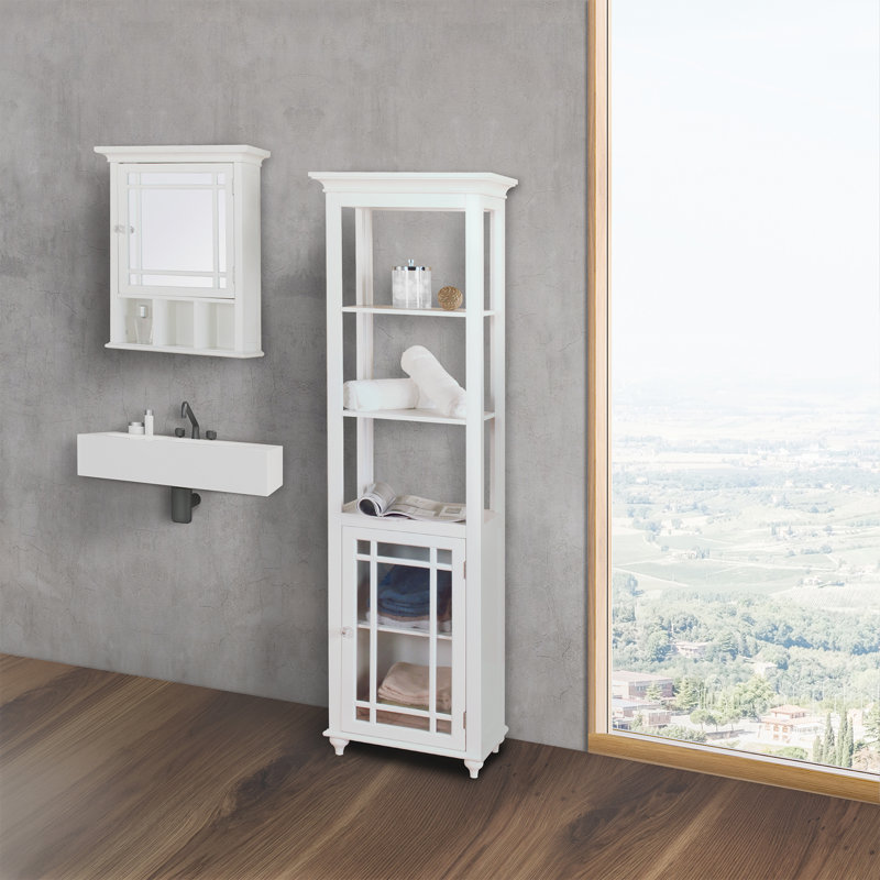 Mcgaha 50.8mm W 61.3mm H Medicine Cabinet Mirror 1 Adjustable