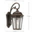 Lanterne murale d'extérieur en verre grainé Florence-Graham-603828526-603828525