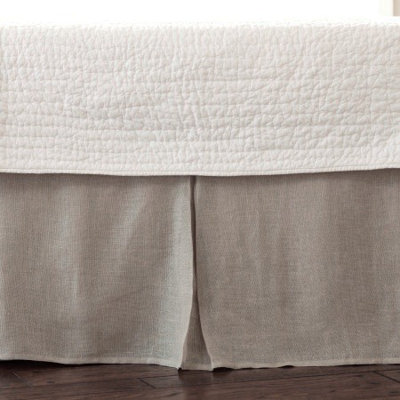 Voile Pleated Bed Skirt