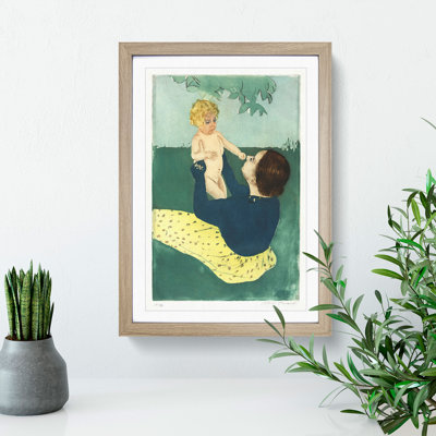 Under the Horse Chestnut Tree by Mary Cassatt - Picture Frame Painting