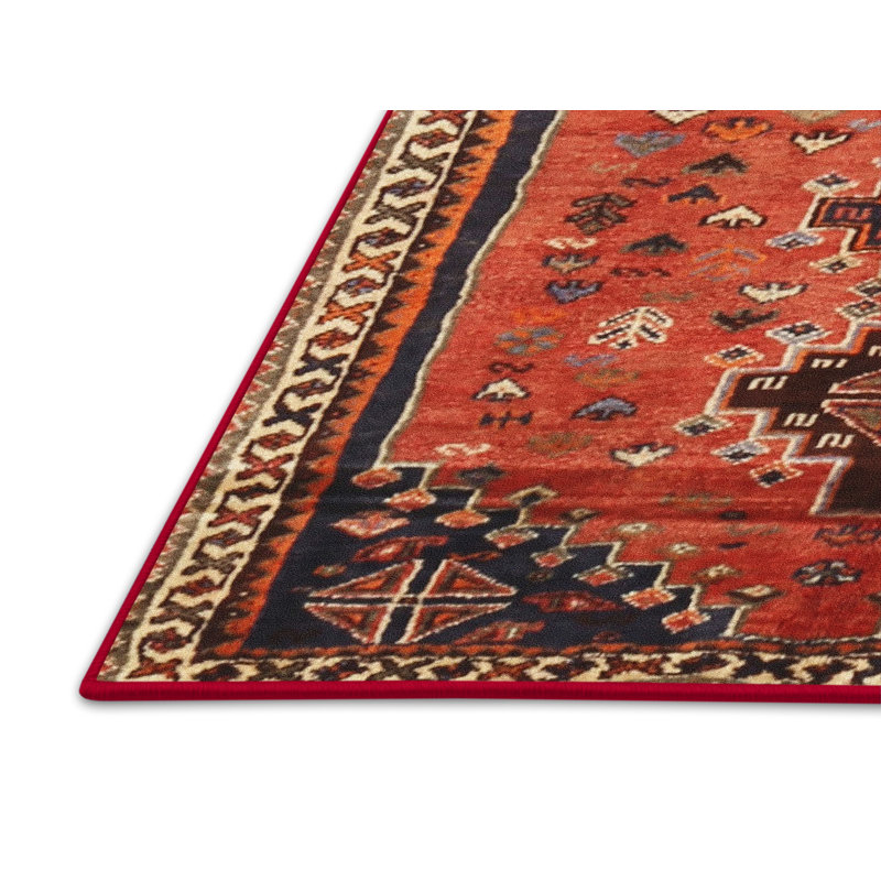 Tapis brun Southwestern, Rectangle 8 pi x 10 pi