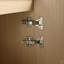 Meuble-lavabo autoportant de 42 po et 2 portes d'armoire à fermeture en douceur, contreplaqué (KD-PACKING) - Sans le lavabo