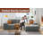 L-Shaped Modular Combination Sofa-1979933277