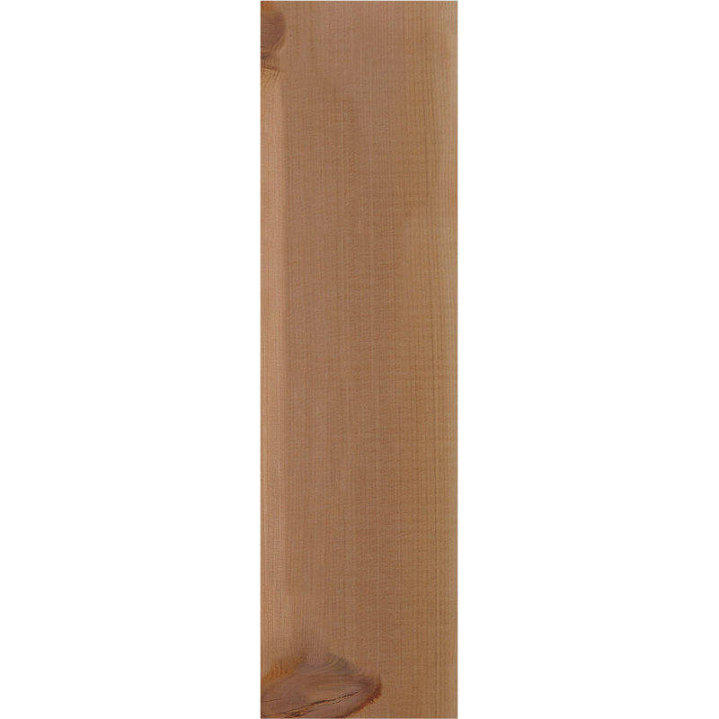Newport Corbel, H 20 po x l 5,5 po x P 8 po, Cèdre rouge, Lisse