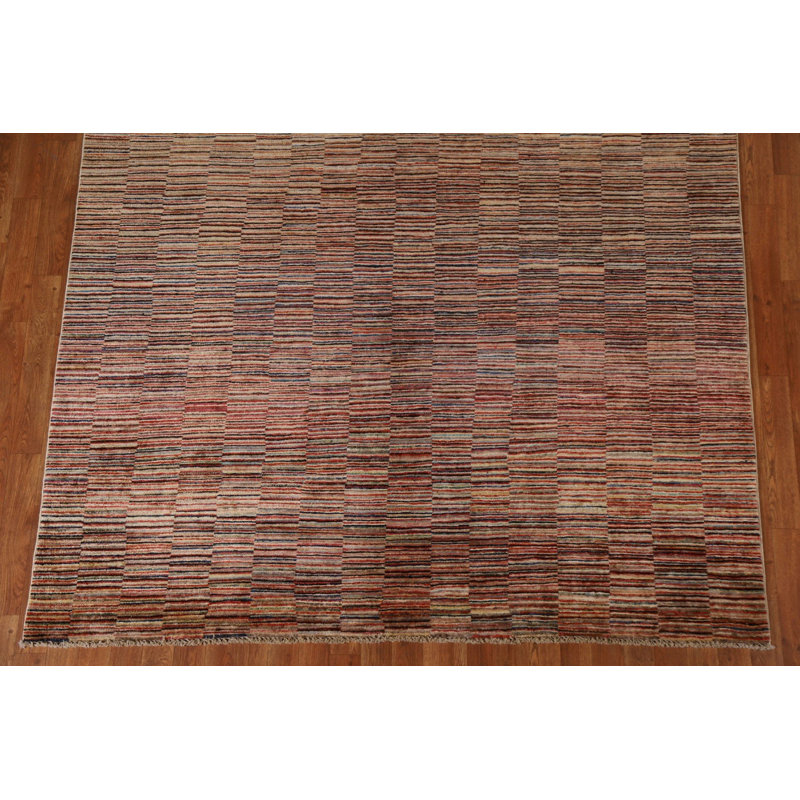One-of-a-Kind 6'7'' X 9'7'' New Age Wool Area Rug in