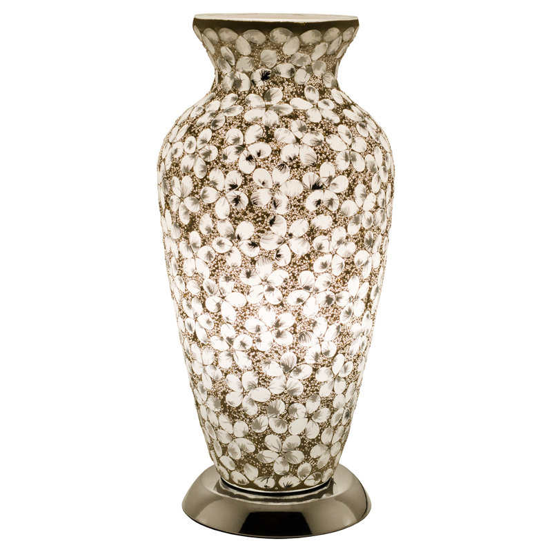 Cullinan Novelty Lamp, White/Brown