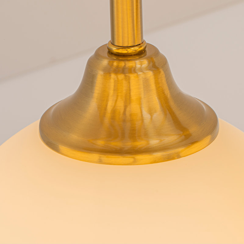 Plafonnier semi-encastré 9 lumières Mid-Century