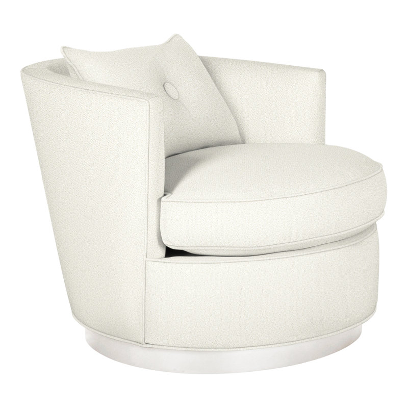 Chaise pivotante Bernadette de Michael Weiss, Kenworth Pearl, Casablanca