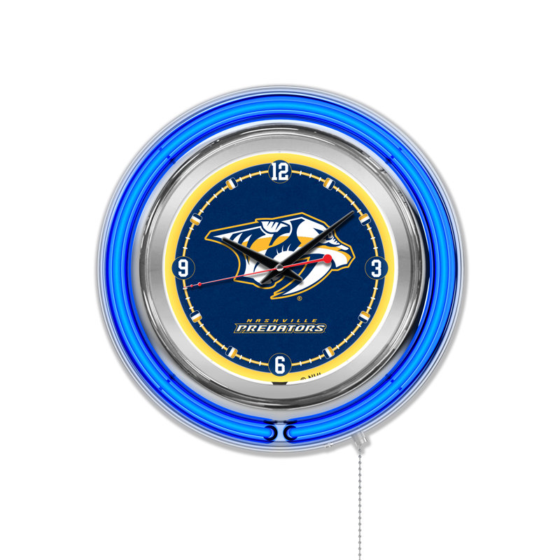 Horloge murale 15" nhl, Nashville Predators