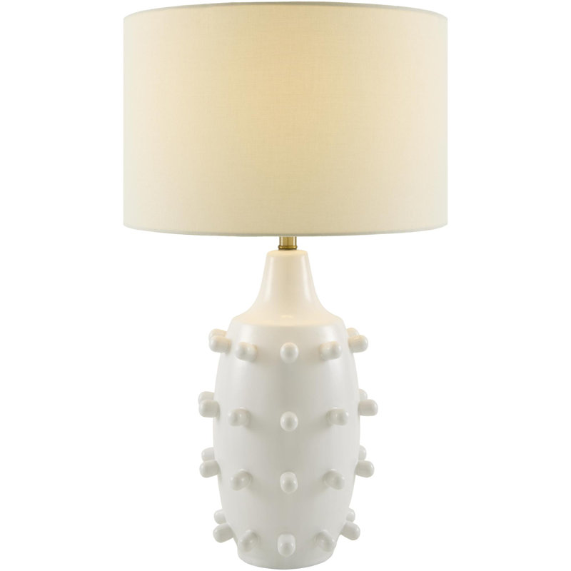 Lampe de table Elveden, Blanc