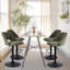 Tabouret de bar rotatif à hauteur ajustable 24 à 32 po-1225316023