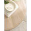 Table basse de salon ronde en bois Iqrame