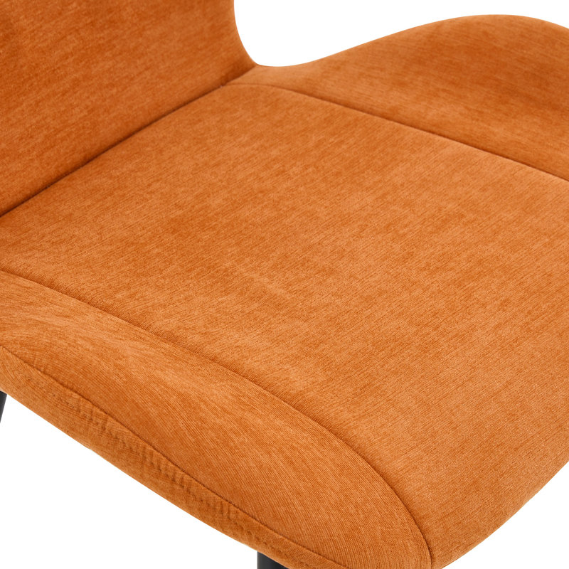 Ensemble de 4 chaises de salle à manger confortables en métal, modernes pour la cuisine