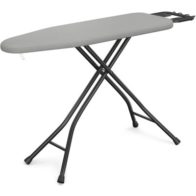 Height-adjustable Ironing Board Iron Table with 4 Legs